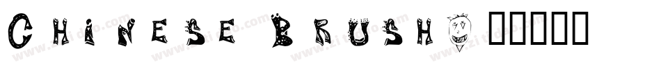 Chinese Brush字体转换